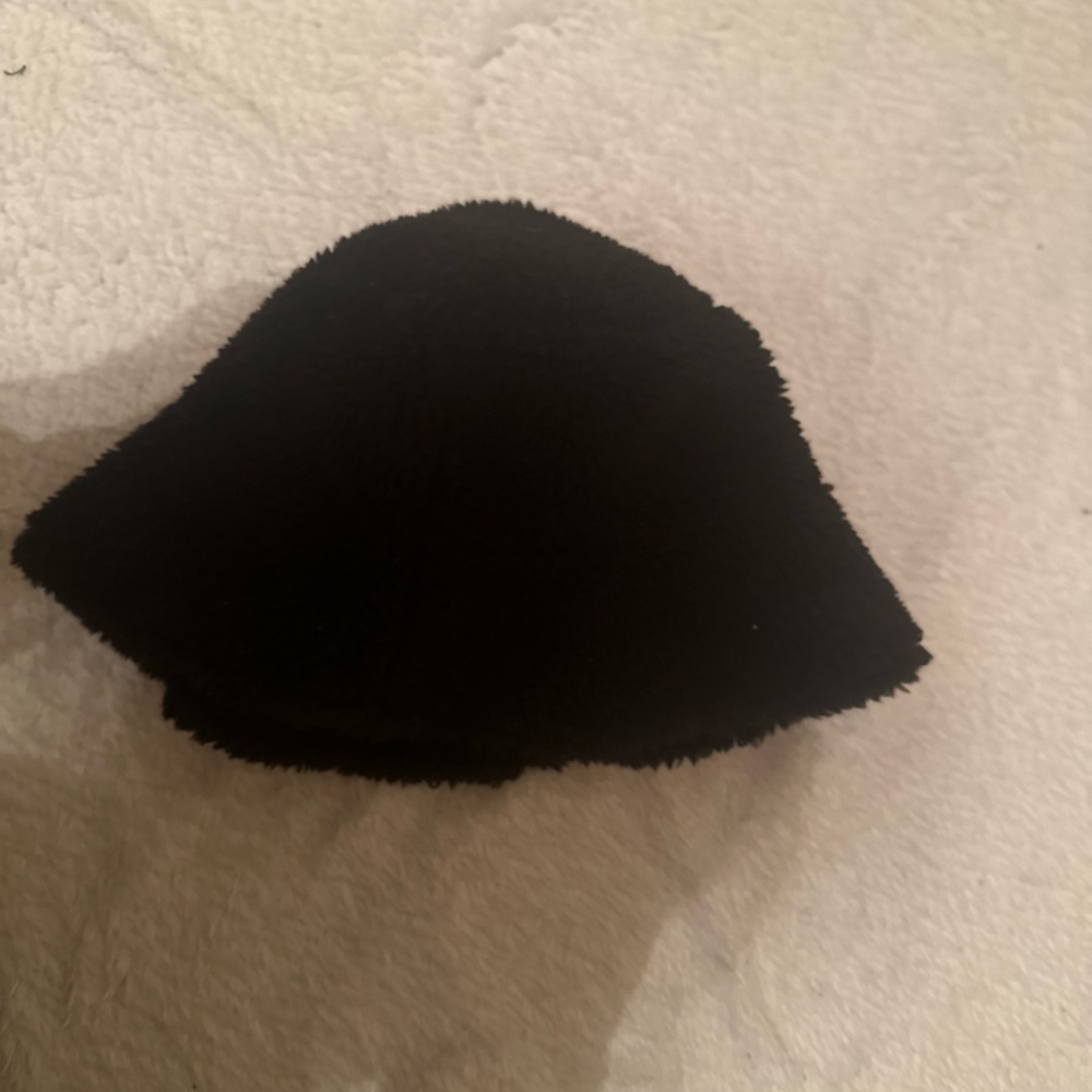 Black Sherpa Winter Faux Fur Hat